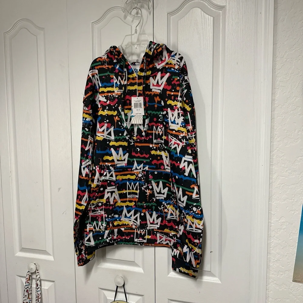 Fresh Prince of Belair  Vintage hoodie Crown Graffiti Mens 3X - Picture 15 of 16